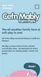 Mobile Screenshot of cefnmablyfarmpark.com